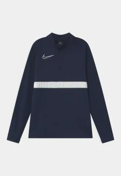 Nike Performance SWEATSHIRT DF ACD21 DRIL TOP - Long Sleeved Top - Obsidian/white