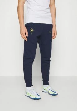 Nike Performance FRANCE FFF TECH JOGGER - National Team Wear - Midnight Navy/metallic Gold