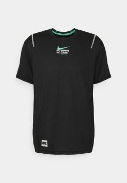 Nike Performance DRY DYE - Sports T-shirt - Black/light Menta -Nike Performance store 0dccb50571c04fee83586b4781b504fd