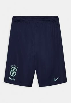 Nike Performance BRASIL ACADEMY PRINT SHORT - National Team Wear - Blackened Blue/cucumber Calm
