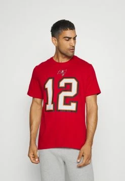 Nike Performance NFL TAMPA BAY BUCCANEERS MENS NAME AND NUMBER TOM BRADY - Club Wear - Gym Red