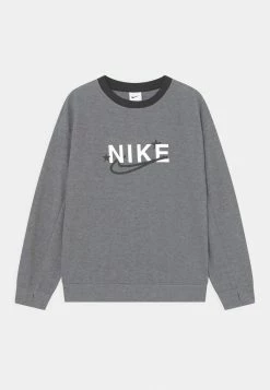 Nike Performance SELECT CREW - Long Sleeved Top - Black Heather