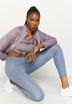 Nike Performance FASTER 7/8 - Leggings - Ashen Slate/gunsmoke -Nike Performance store 0f94625479c642e68d72022e52213a3c