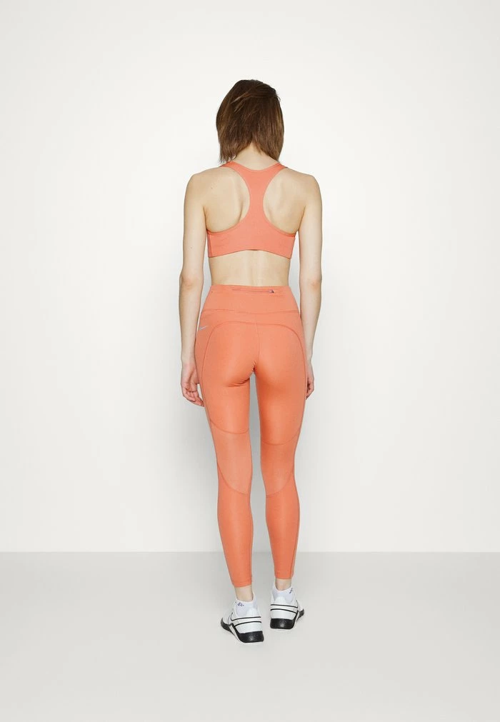 Nike Performance BRA - Medium Support Sports Bra - Madder Root/white 3 Nike Performance BRA - Medium Support Sports Bra - Madder Root/white - Image 3