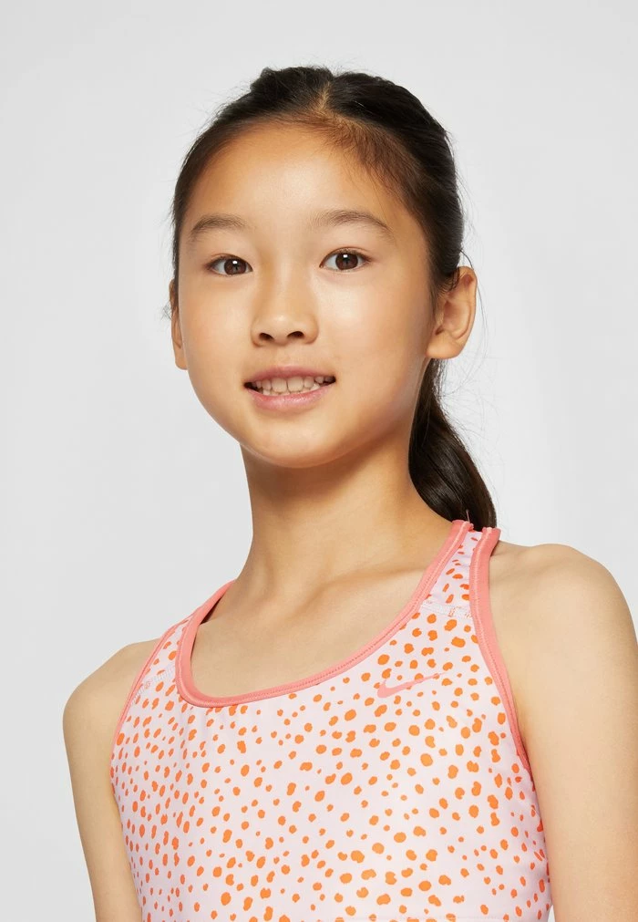Nike Performance BRA - Sports Bra - Doll/pink Salt/rush Orange 5 Nike Performance BRA - Sports Bra - Doll/pink Salt/rush Orange - Image 5