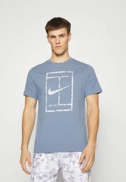 Nike Performance TEE GARDEN PARTY - Print T-shirt - Ashen Slate