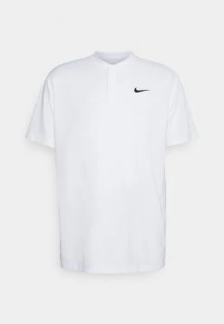 Nike Performance BLADE SOLID - Sports T-shirt - White/black -Nike Performance store 10d490570a5a45b68511bb75535ec719