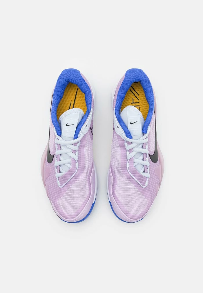 Nike Performance COURT AIR ZOOM VAPOR PRO - Multicourt Tennis Shoes - Football Grey/black/doll/medium Blue 4 Nike Performance COURT AIR ZOOM VAPOR PRO - Multicourt Tennis Shoes - Football Grey/black/doll/medium Blue - Image 4