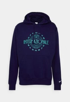 Nike Performance INTER MAILAND HOODIE - Zip-up Sweatshirt - Blackened Blue/white -Nike Performance store 114c39210b49413bb152d58f11cbb99f