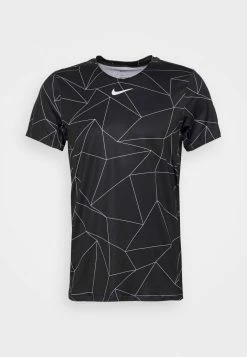 Nike Performance ADVANTAGE - Sports T-shirt - Black/white