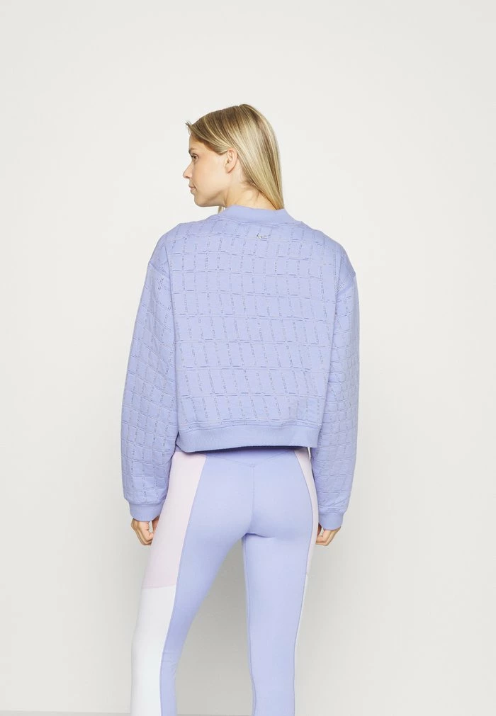 Nike Performance LUXE COZY CREW - Sweatshirt - Light Thistle 3 Nike Performance LUXE COZY CREW - Sweatshirt - Light Thistle - Image 3