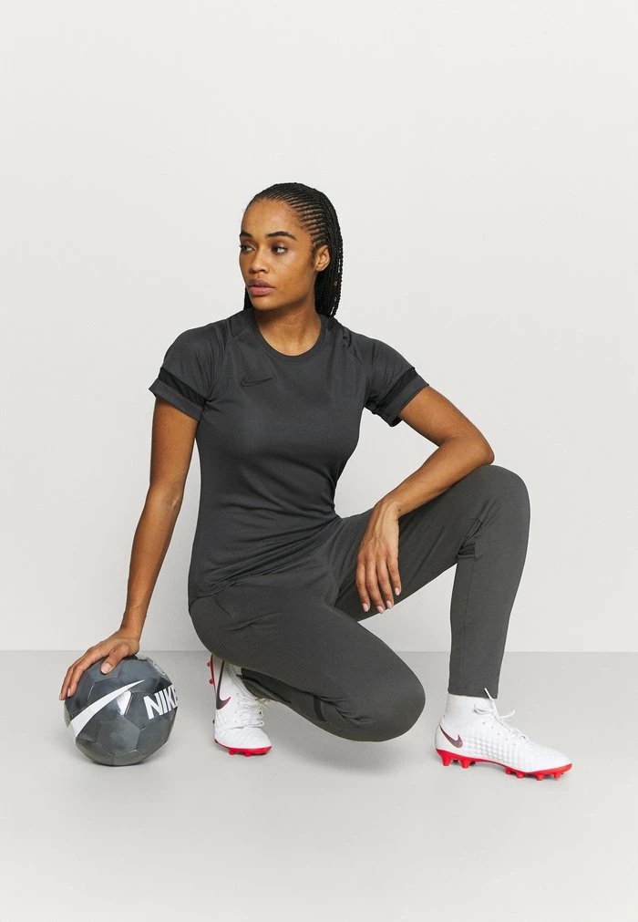 Nike Performance ACADEMY - Tracksuit Bottoms - Anthracite/black 2 Nike Performance ACADEMY - Tracksuit Bottoms - Anthracite/black - Image 2