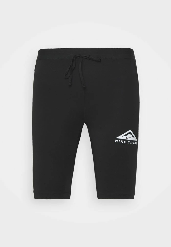 Nike Performance TRAIL HALF - Leggings - Black/dark Smoke Grey 7 Nike Performance TRAIL HALF - Leggings - Black/dark Smoke Grey - Image 7
