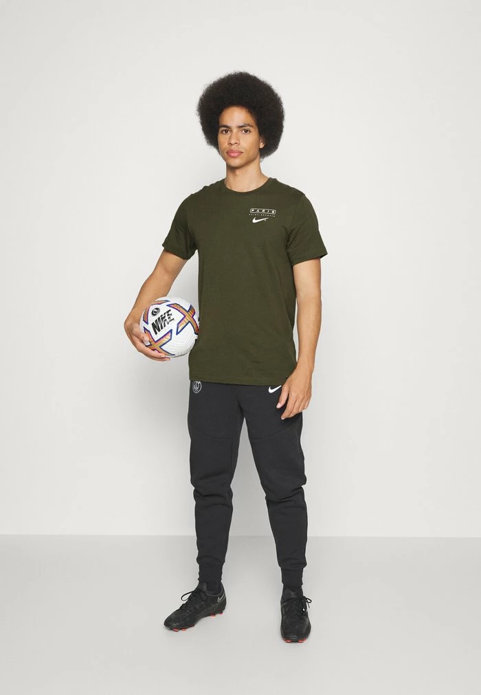 Nike Performance PARIS ST GERMAIN TEE - Club Wear - Cargo Khaki 2 Nike Performance PARIS ST GERMAIN TEE - Club Wear - Cargo Khaki - Image 2