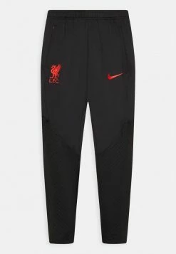 Nike Performance LIVERPOOL STRIKE PANT UNISEX - Tracksuit Bottoms - Black/siren Red