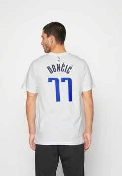 Nike Performance NBA DALLAS MAVERICKS LUKA DONCIC NAME AND NUMBER TEE - Print T-shirt - White/doncic Luka -Nike Performance store 1564bb7318d64df6875cc95fcdaa212f