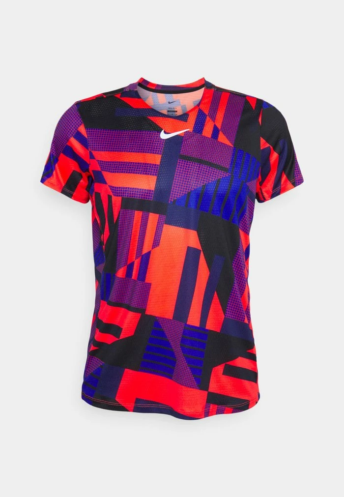 Nike Performance ADVANTAGE - Sports T-shirt - Bright Crimson/white 4 Nike Performance ADVANTAGE - Sports T-shirt - Bright Crimson/white - Image 4