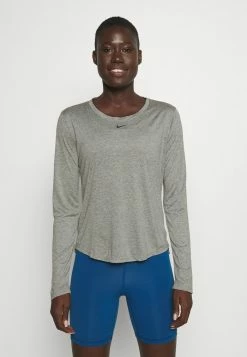 Nike Performance ONE - Long Sleeved Top - Particle Grey/heather/black