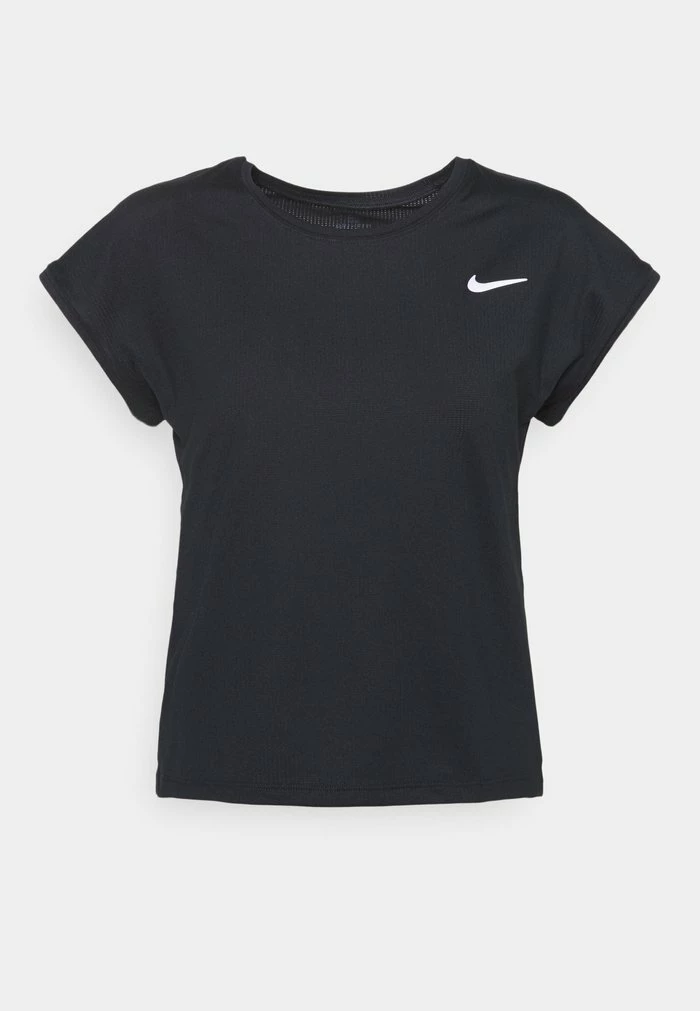 Nike Performance VICTORY - Sports T-shirt - Black/white 1 Nike Performance VICTORY - Sports T-shirt - Black/white
