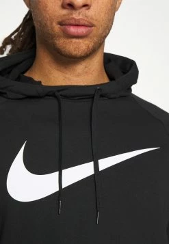 Nike Performance Hoodie - Black/white -Nike Performance store 16e60d1ad7e3407c819b85d9ffa21c0d