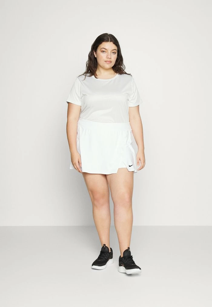 Nike Performance COURT VICTORY SKIRT PLUS - Sports Skirt - White/black 2 Nike Performance COURT VICTORY SKIRT PLUS - Sports Skirt - White/black - Image 2