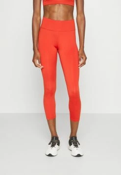 Nike Performance ONE - Leggings - Cinnabar/white