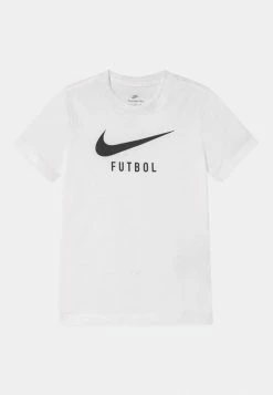 Nike Performance FTBL SCCR TEE - Print T-shirt - White/black
