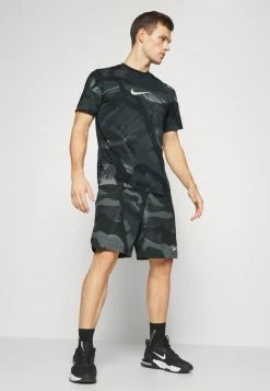 Nike Performance CAMO - Sports Shorts - Black/coconut Milk -Nike Performance store 1904edaf591a441e8134e8d921500cb7
