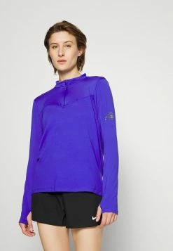 Nike Performance Long Sleeved Top - Lapis/silver