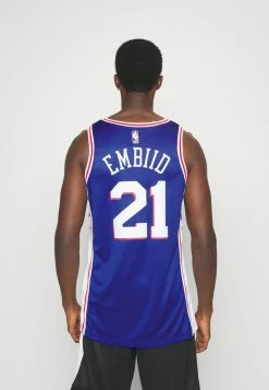 Nike Performance NBA JOEL EMBIID PHILADELPHIA 76ERS NBA SWINGMAN ICON - Club Wear - Rush Blue -Nike Performance store 19c2e19104344d188f3e5f2f36c2a688