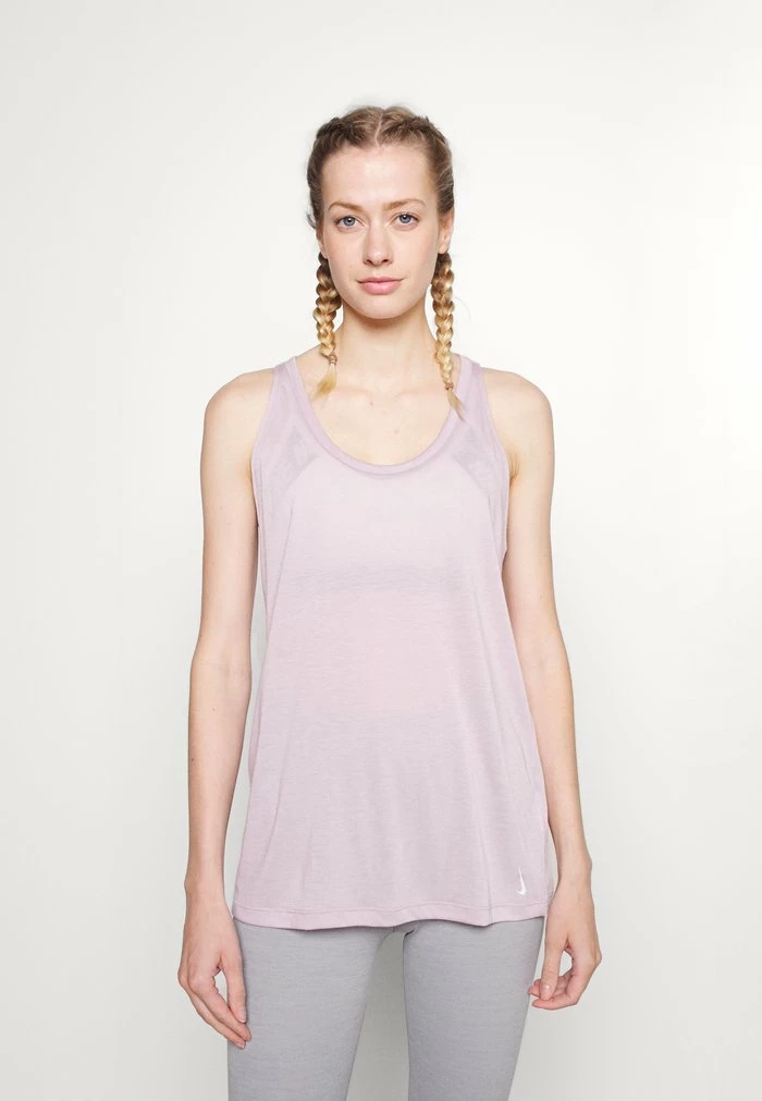 Nike Performance TANK - Top - Plum Fog 1 Nike Performance TANK - Top - Plum Fog