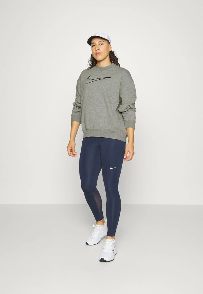 Nike Performance CREW - Sweatshirt - Carbon Heather/cool Grey 2 Nike Performance CREW - Sweatshirt - Carbon Heather/cool Grey - Image 2