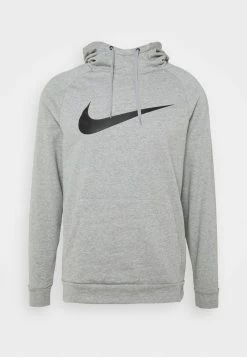 Nike Performance Hoodie - Dark Grey Heather/black