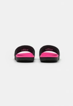 Nike Performance KAWA SLIDE - Pool Slides - Black/vivid Pink -Nike Performance store 1ba8685d17ce4ddfadd0d54ef02e4e42