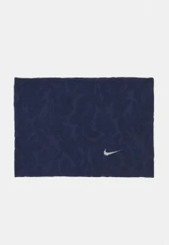 Nike Performance COOLING LOOP TOWEL ONE SIZE - Foulard - Midnight Navy/anthracite/white