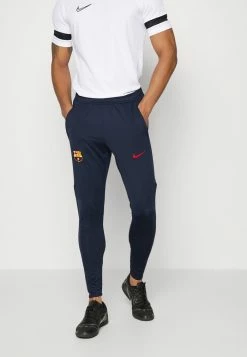 Nike Performance FC BARCELONA STRIKE PANT - Tracksuit Bottoms - Obsidian/university Red