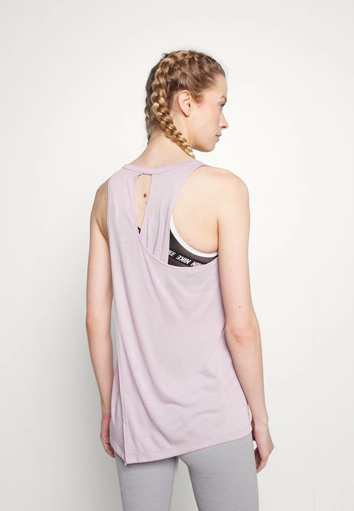 Nike Performance TANK - Top - Plum Fog 3 Nike Performance TANK - Top - Plum Fog - Image 3