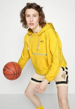Nike Performance STANDARD ISSUE HOODIE - Hoodie - Yellow Ochre -Nike Performance store 1cf62f5e45eb4e4da2ff472df9cdccc4