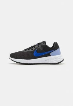Nike Performance W NIKE REVOLUTION 6 NN - Neutral Running Shoes - Black/lapis/light Thistle/white