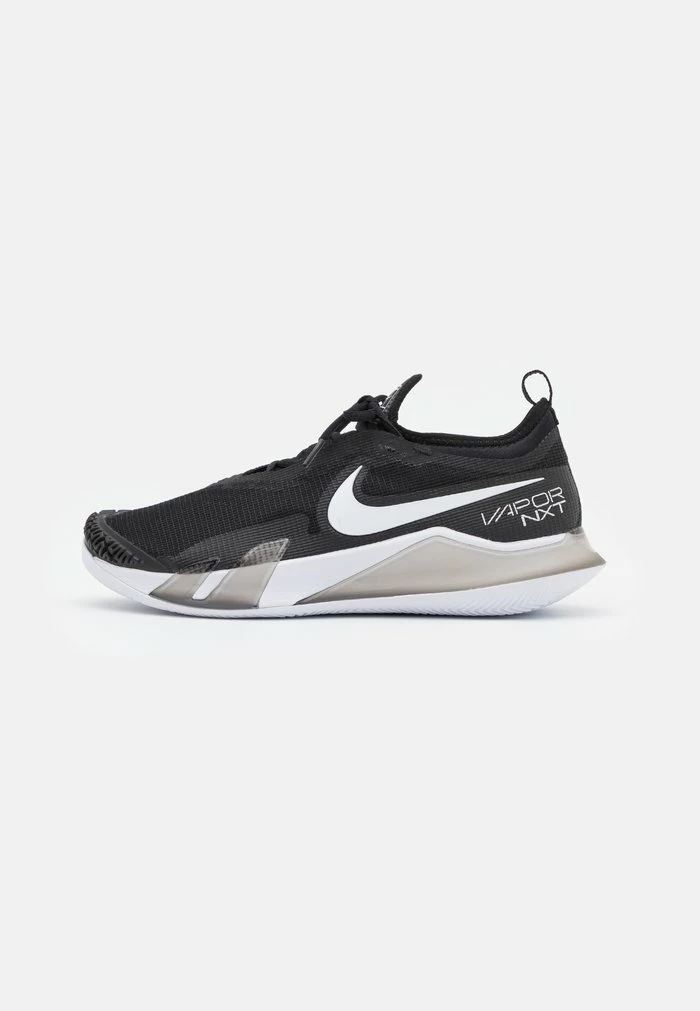 Nike Performance REACT VAPOR NXT - Clay Court Tennis Shoes - Black/white 1 Nike Performance REACT VAPOR NXT - Clay Court Tennis Shoes - Black/white