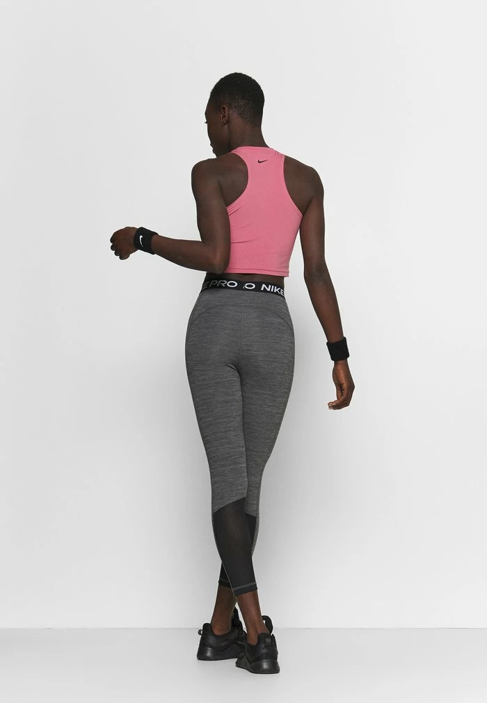 Nike Performance 365 7/8 HI RISE - Leggings - Black/white 3 Nike Performance 365 7/8 HI RISE - Leggings - Black/white - Image 3