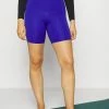 Nike Performance SHORT - Leggings - Lapis/multi-color