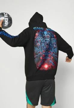 Nike Performance ENGLAND ENT HOODIE - National Team Wear - Black/blue Fury -Nike Performance store 1de84eaa4ea3438bb049a6f27bb0e8f4