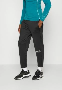 Nike Performance ALL TIME PANT - Tracksuit Bottoms - Black/light Iron Ore/white