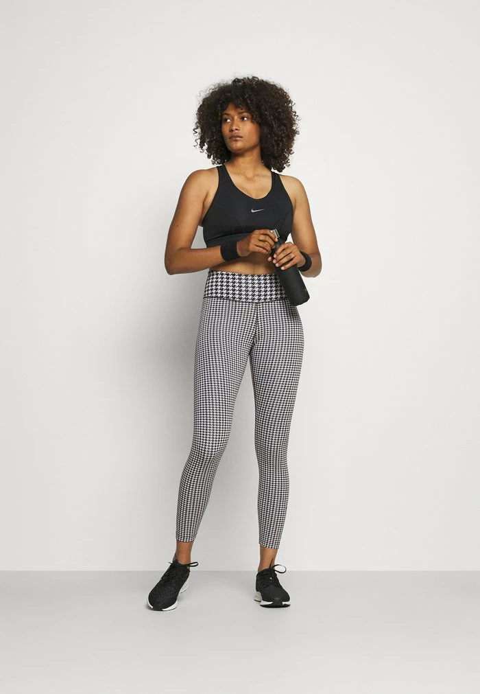 Nike Performance ONE 7/8 - Leggings - White/black 2 Nike Performance ONE 7/8 - Leggings - White/black - Image 2