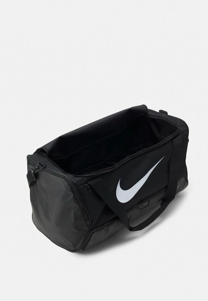 Nike Performance DUFF UNISEX - Sports Bag - Black/black/white 3 Nike Performance DUFF UNISEX - Sports Bag - Black/black/white - Image 3
