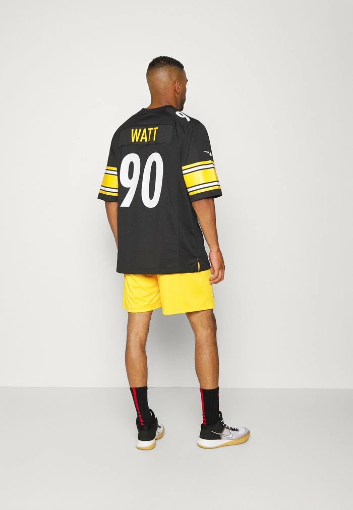 Nike Performance NFL PITTSBURGH STEELERS MENS DRI-FIT SHORT - Swimming Shorts - Black/university Gold 3 Nike Performance NFL PITTSBURGH STEELERS MENS DRI-FIT SHORT - Swimming Shorts - Black/university Gold - Image 3