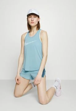 Nike Performance RUN TANK - Top - Worn Blue/white -Nike Performance store 1e67e848d7984231997f7ad3b6dca9c9