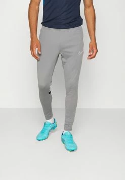 Nike Performance ACADEMY PANT - Tracksuit Bottoms - Smoke Grey/black/white