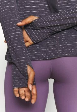 Nike Performance RUN - Long Sleeved Top - Cave Purple/atomic Orange -Nike Performance store 1ebc530d4b934583b51e051b8f985cda